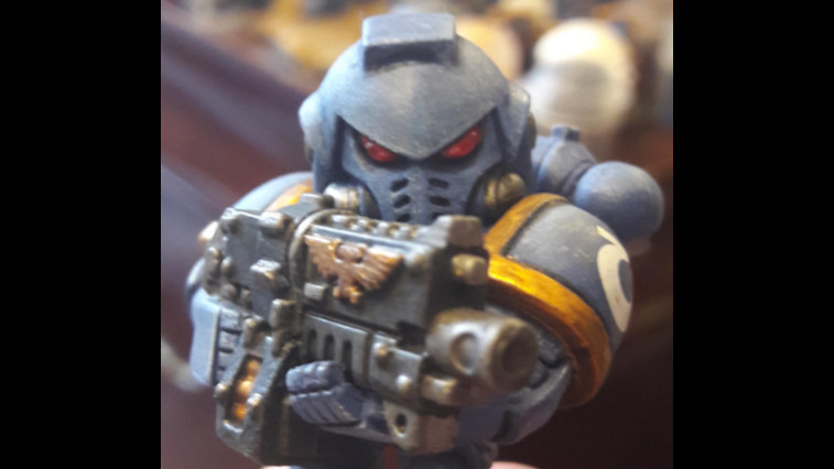 Tiny Space Marine