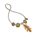 Hand Carved Leaf Amulet icon