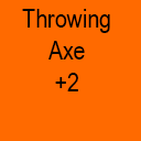 Throwing Axe +2 icon