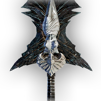 Black Anvil Giant Sword Weapon - Throne and Liberty