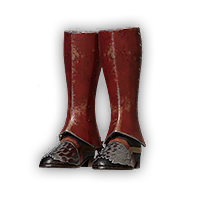 [Unused] Crimson Knight's Plate Boots
