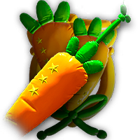 Cheery Bunny Carrot Sword