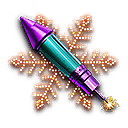 Snowflake Fireworks