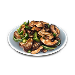 Rare Mushroom Stir Fry