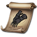 Rare Lithograph: Elder's Punishment Cloth Gloves