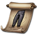 Rare Lithograph: Mysterious Sage's Linen Pants