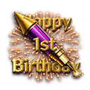 1 Year Anniversary Fireworks