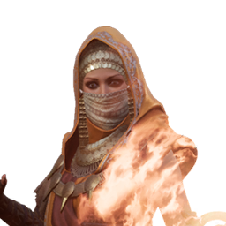 Flame Desert Wizard