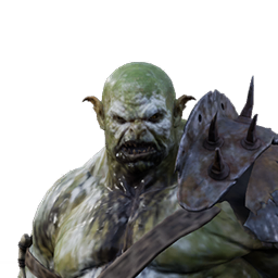Torch-Carrying Orc Fighter