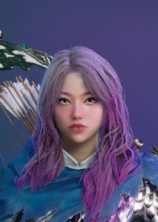 Purple girl