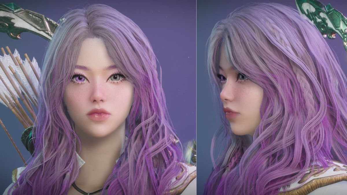 Purple girl