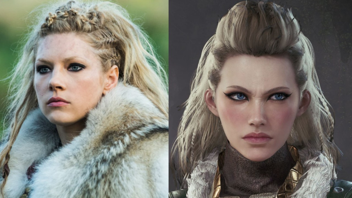 Lagertha Character Face