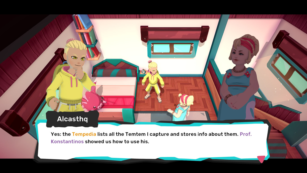 What is the Tempedia device in Temtem?