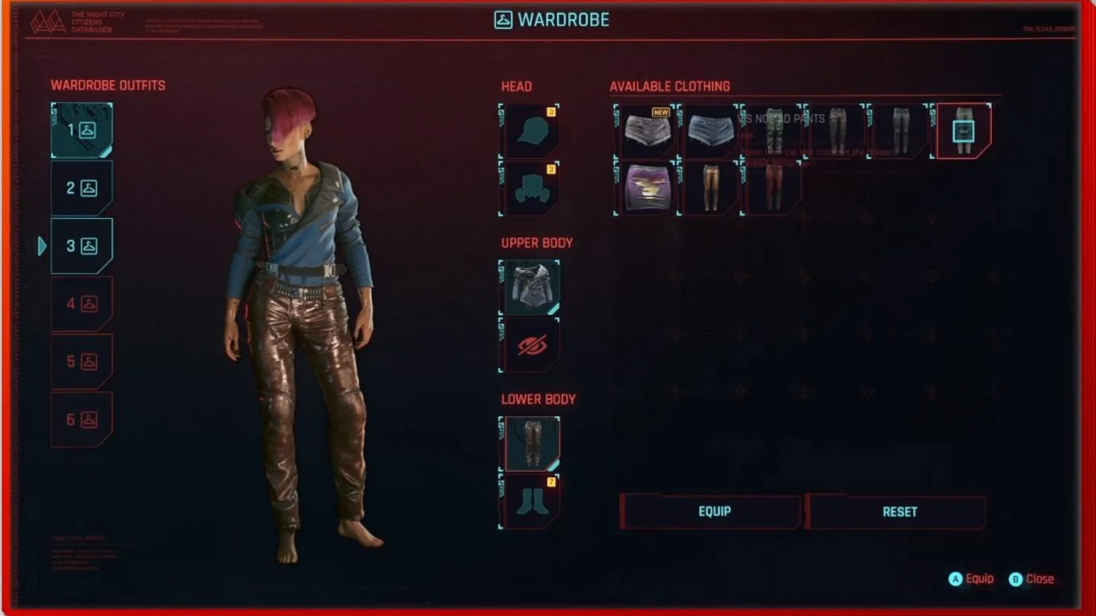 After two years of waiting Cyberpunk 2077 is adding a Transmog/ Fashion system.