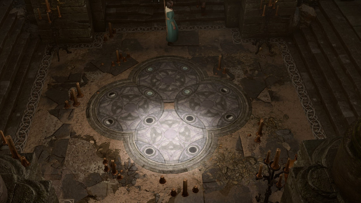 How To Get Past The Gnarled Door In The Green Hags Den In Baldur s Gate 