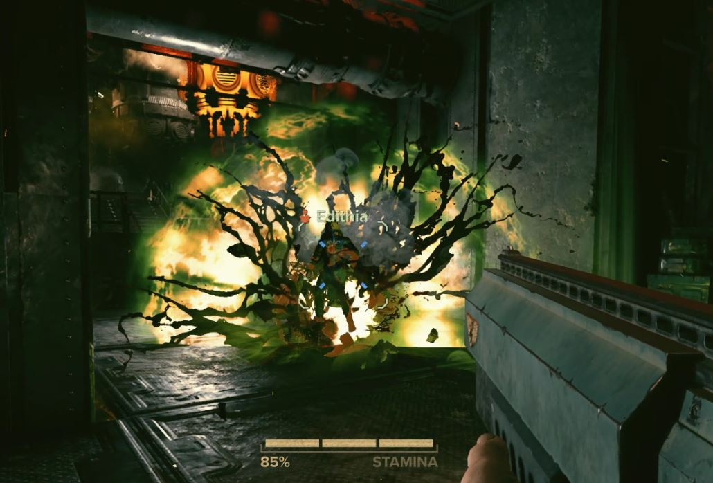Grenade Explosion in Darktide