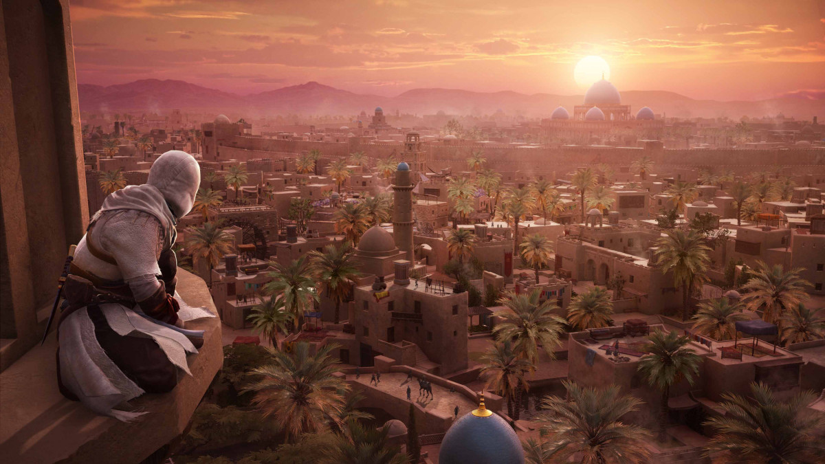 The city of Baghdad, seen in Assassin's Creed: Mirage