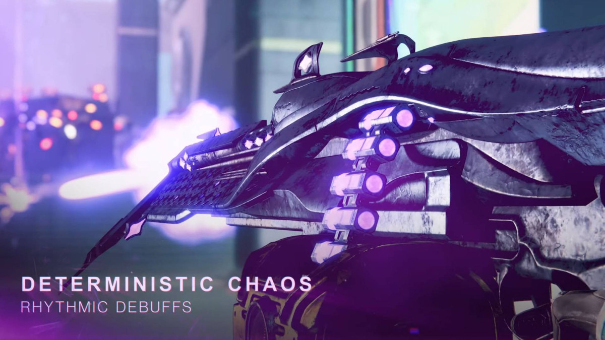 Deterministic Chaos Exotic Weapon for Destiny 2 Lightfall