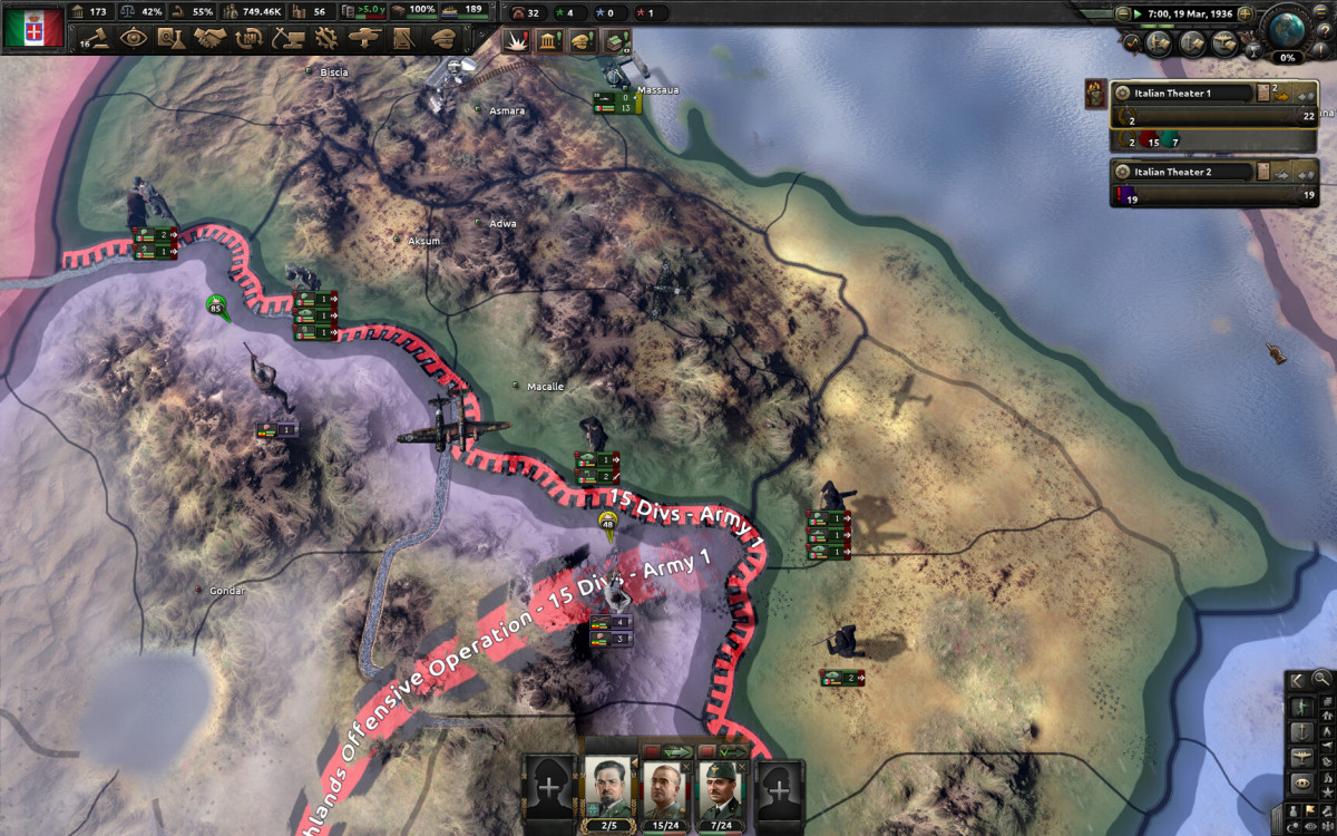HOI4 now has its Italy rework