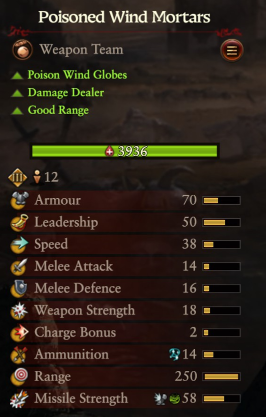 You can check the unit card for details about a unit's damage types, status effects and resistances