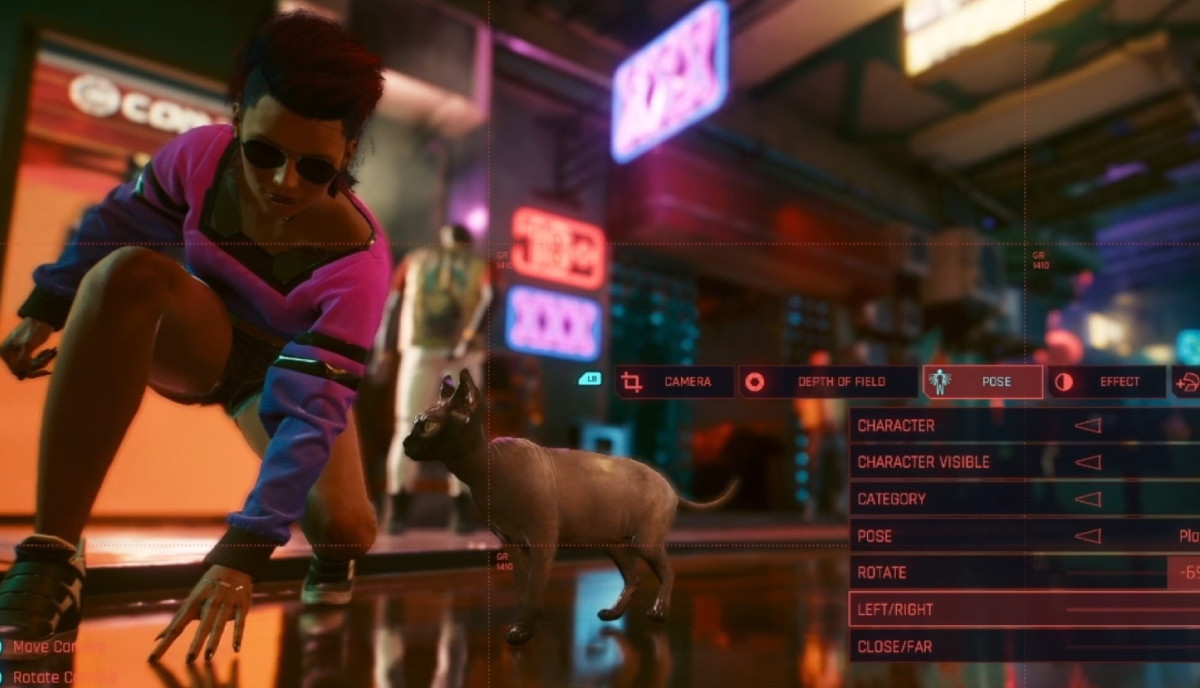 Nibbles in Cyberpunk 2077 Photo Mode