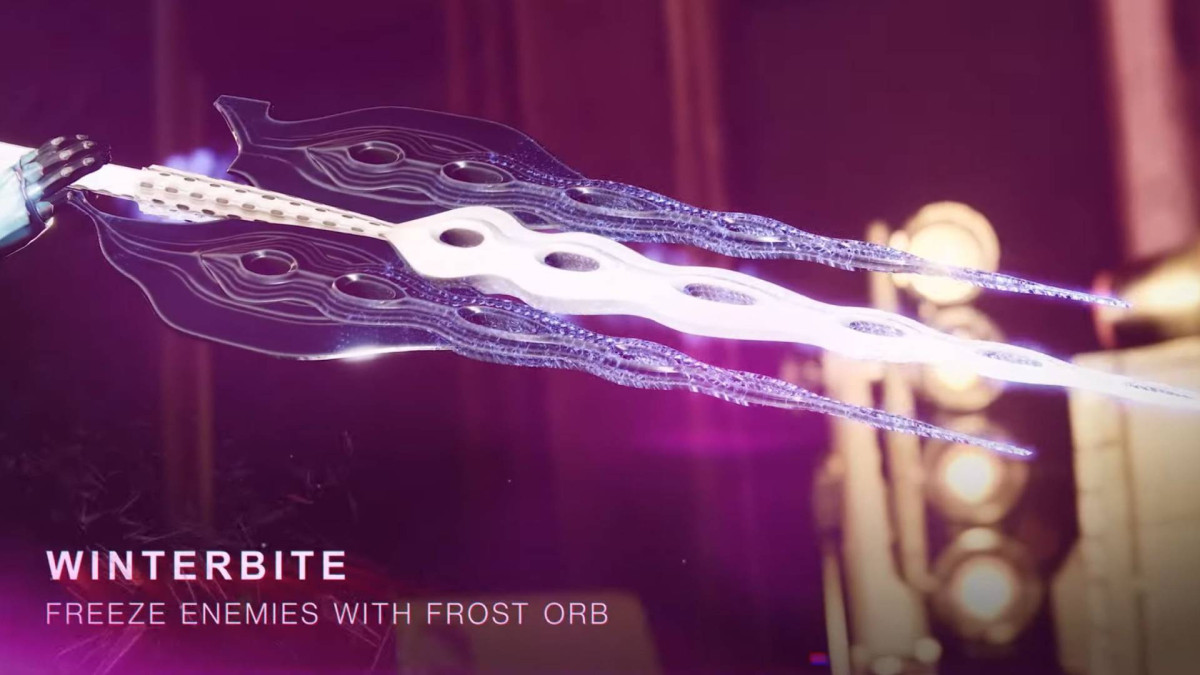 Winterbite Exotic Weapon for Destiny 2 Lightfall