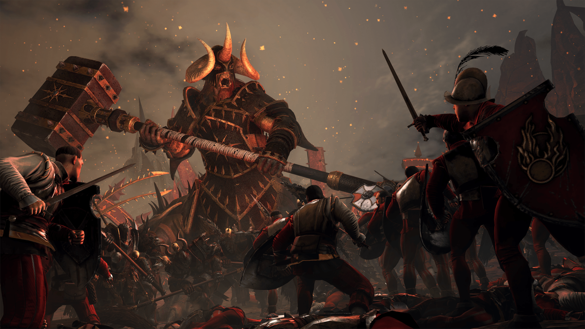 Kholek Suneater in Total War: Warhammer